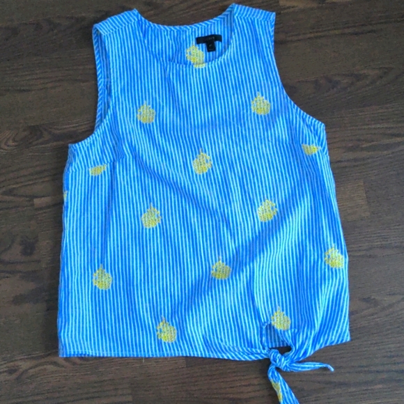 J Crew   Summer Ladies Top     8T - Picture 1 of 4
